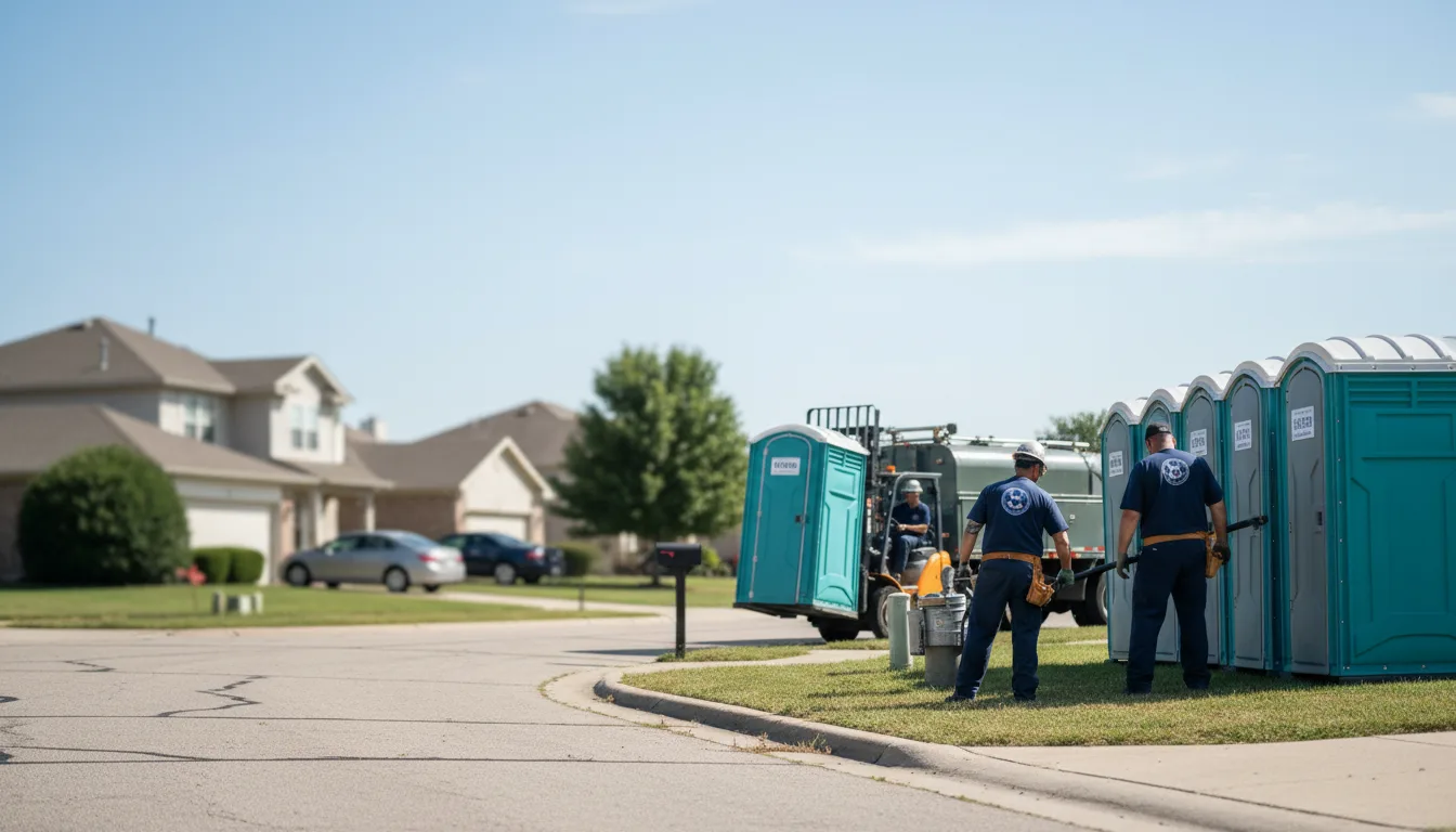 Porta Potty Rental in Delhi, LA near me
